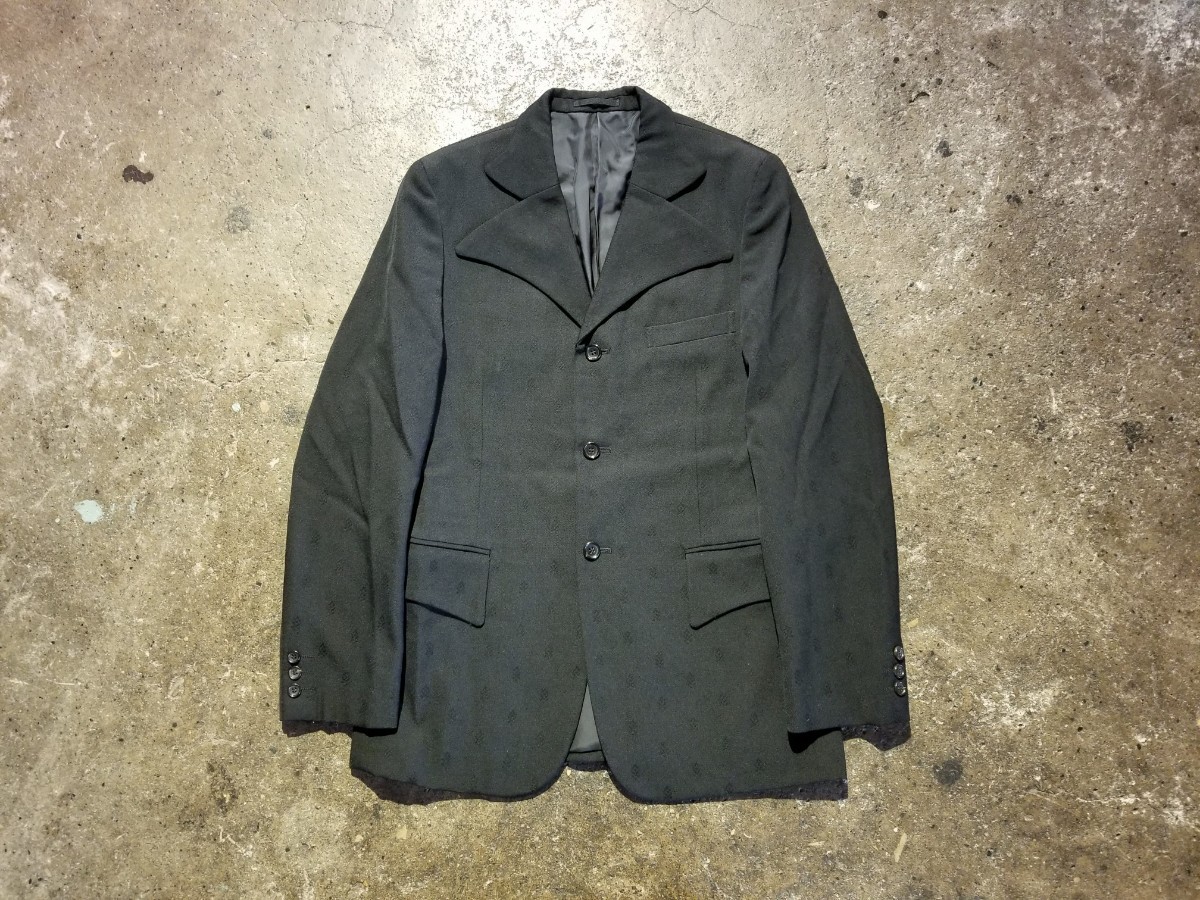 COMME des GARCONS HOMME PLUS 01AW 変形ラペルセットアップ