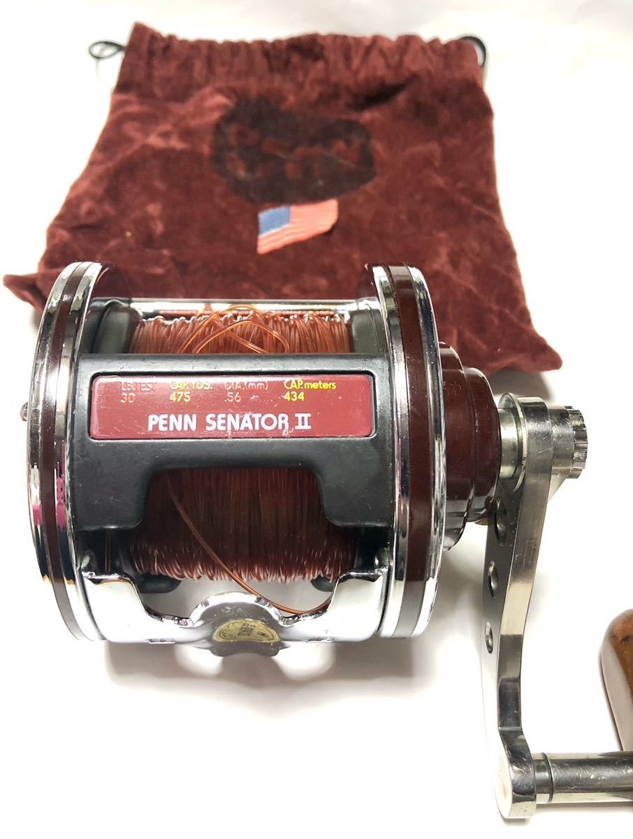 ペン PENN reels PENN SENATOR Ⅱ 113HL PAT'D スペシャル 4/0 箱付き