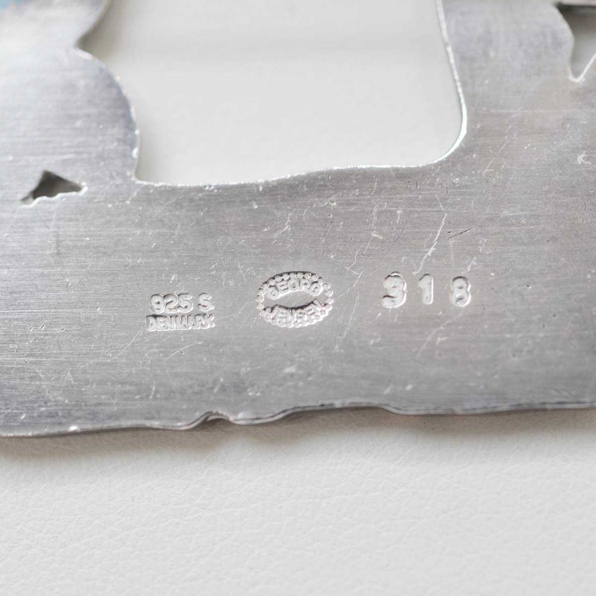H 1円スタート GEORG JENSEN ジョージジェンセン ブローチ No.318 鹿と