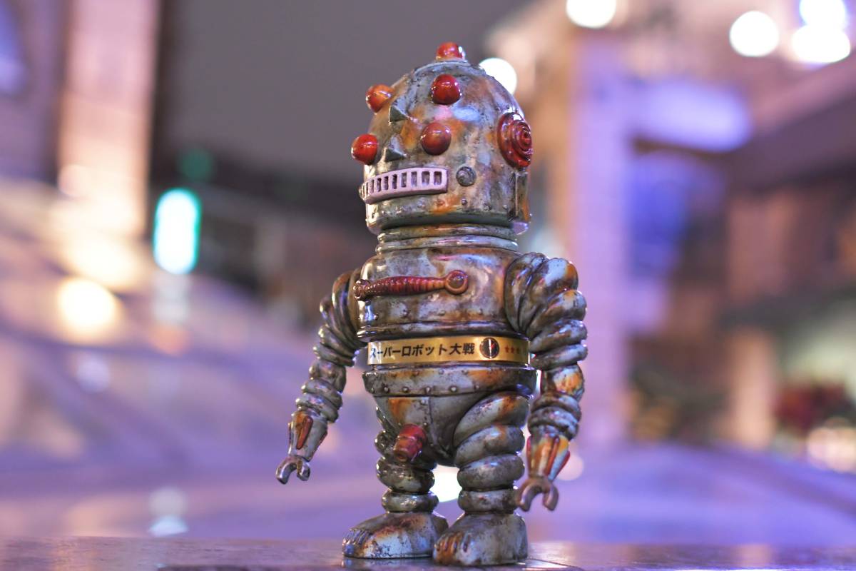 ぴぴ ロボット 1/2 スーパーロボット大戦 PIPI ROBOT SOFUBI PIPI TOY’S_画像3