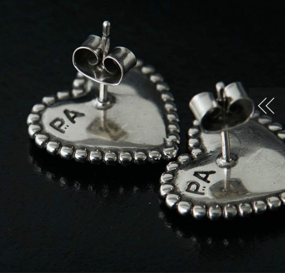 PHILIPPE AUDIBERT/HEART STRASS ピアス PHILIPPE AUDIBERT/HEART STRASS ピアス セール】 PHILIPPE