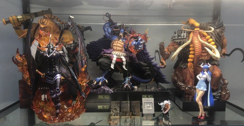 送料無料 ワンピース ONE PIECE フィギュア ガレージキット 高級樹脂製 カイドウ DOD 8