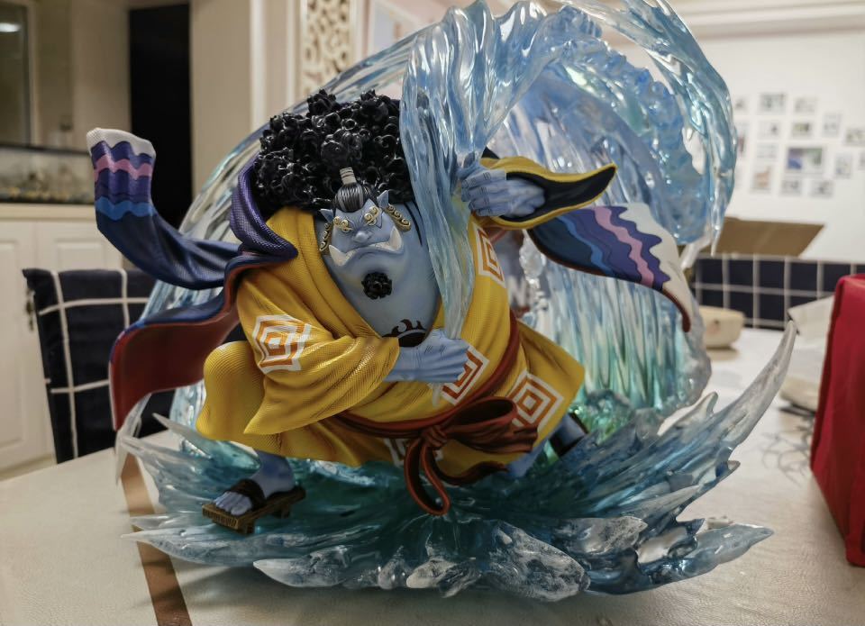 ワンピース ONE PIECE フィギュア ガレージキット 高級樹脂製 ジンベエ-