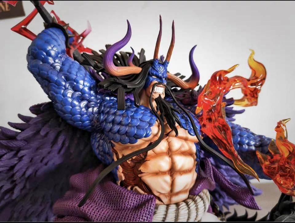 送料無料 ワンピース ONE PIECE フィギュア ガレージキット 高級樹脂製 カイドウ DOD 6