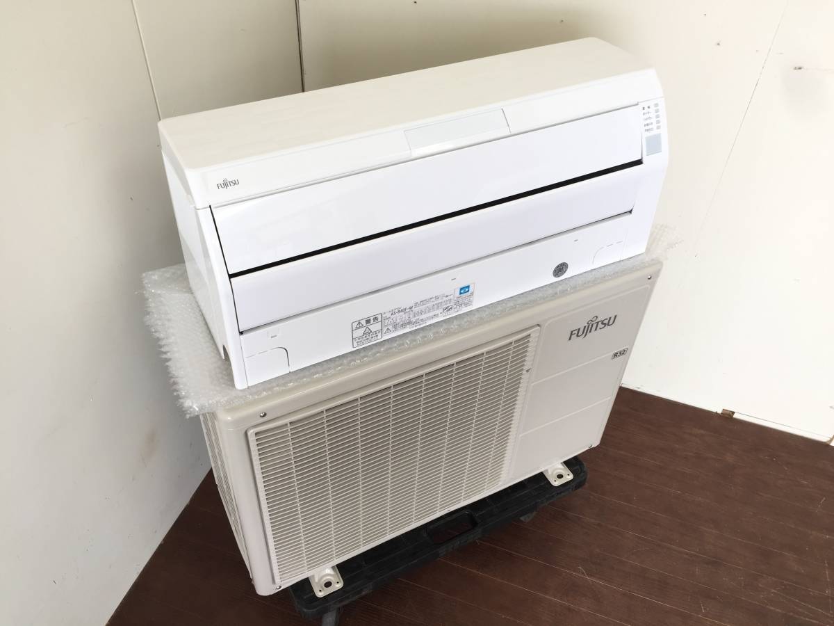 使用1ヶ月のみ/富士通ゼネラル/ルームエアコン/AS-R40F-W/Rシリーズ/2017年製/冷房4.0kw/約14畳/R32冷媒_画像1