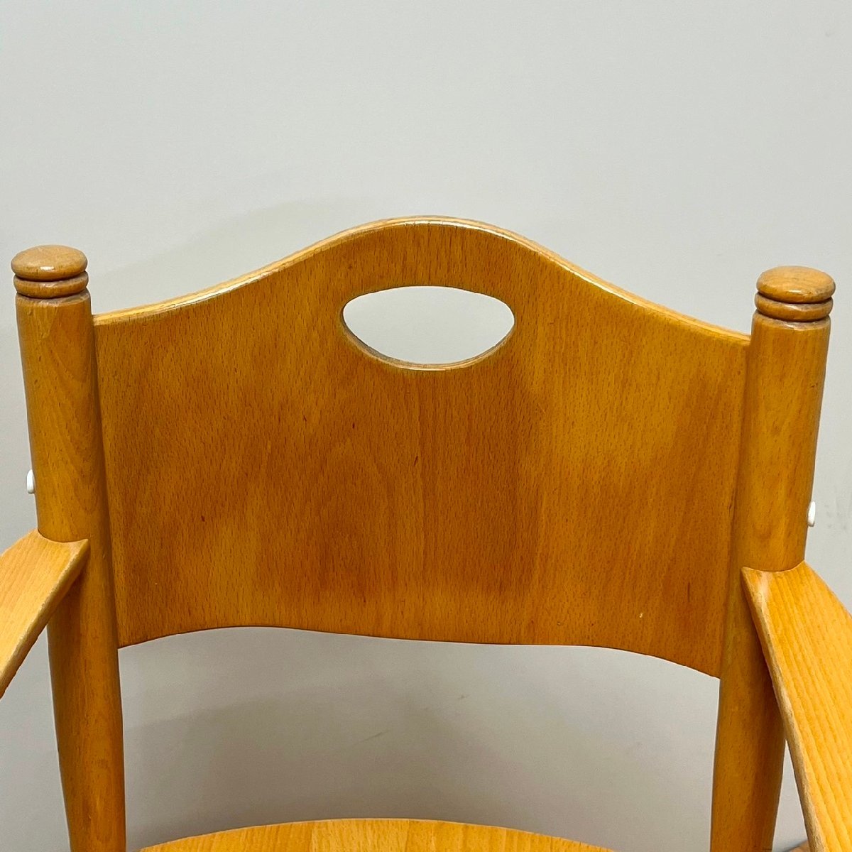 【送料無料】 KASHIWA 柏木工 子供用椅子 ベビーチェア 食卓椅子　/SR2F_画像2