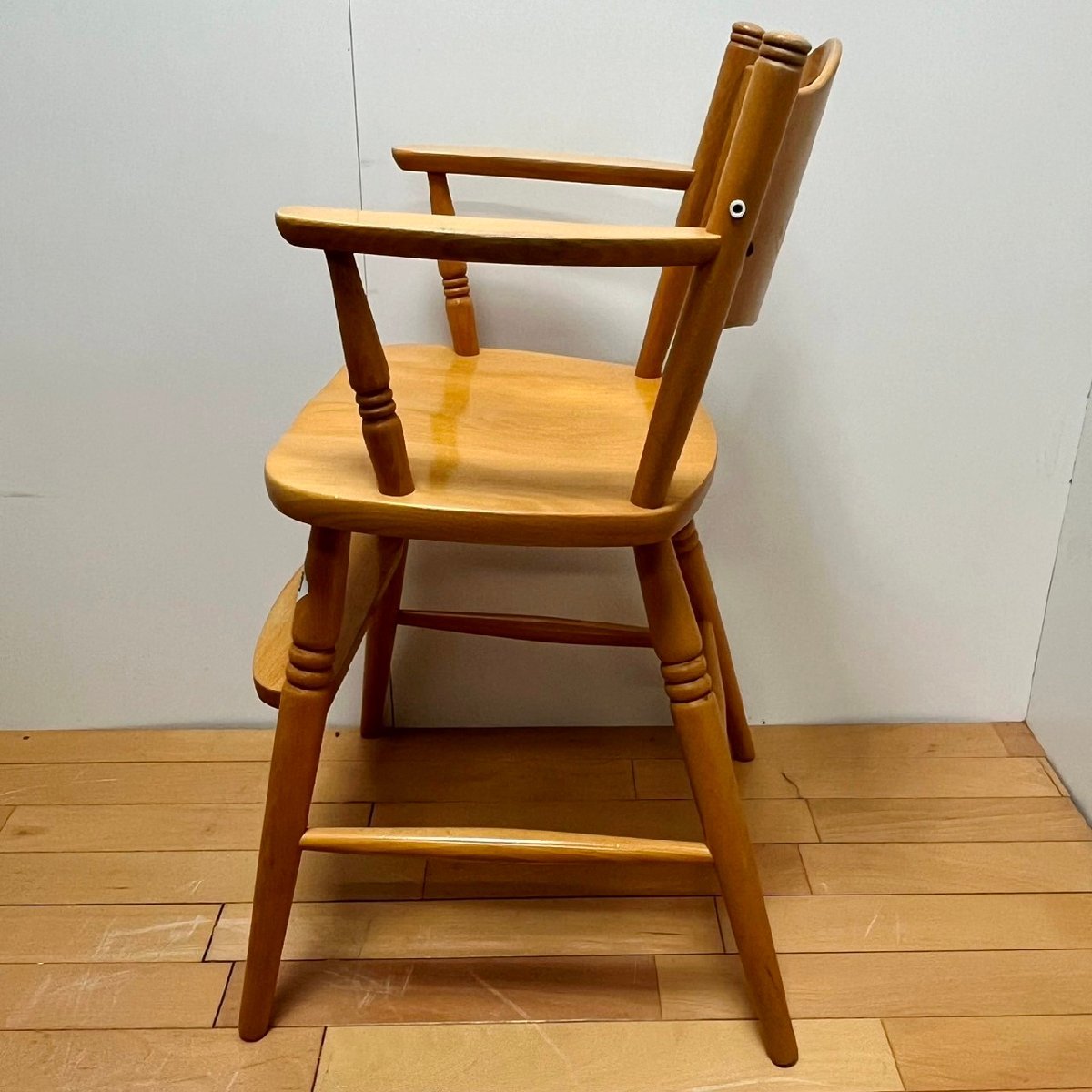 【送料無料】 KASHIWA 柏木工 子供用椅子 ベビーチェア 食卓椅子　/SR2F_画像4