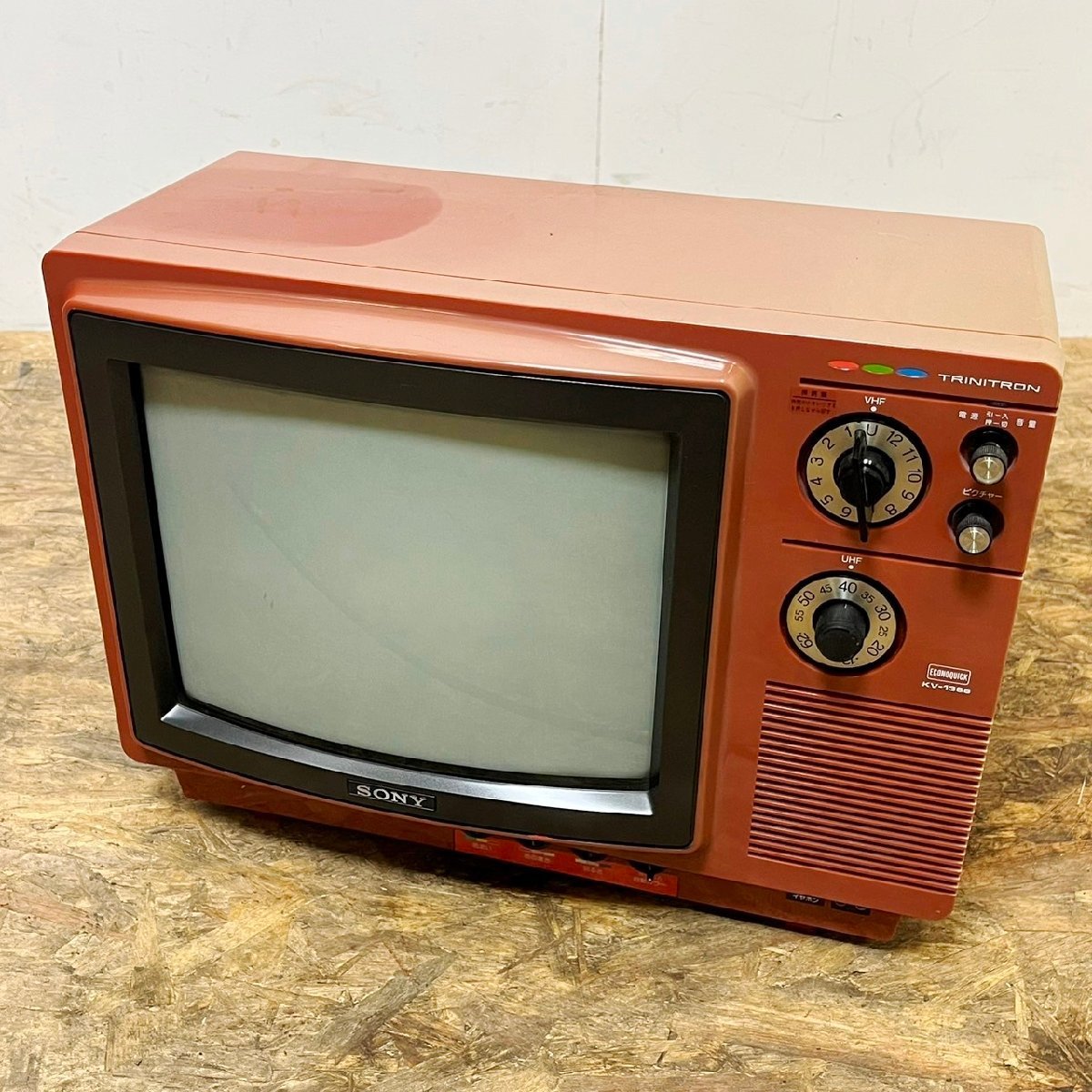 Yahoo!オークション - 昭和レトロ SONY ソニー ブラウン管テレビ Yahoo!オークション - 昭和レトロ SONY ソニー ブラウン管テレビ