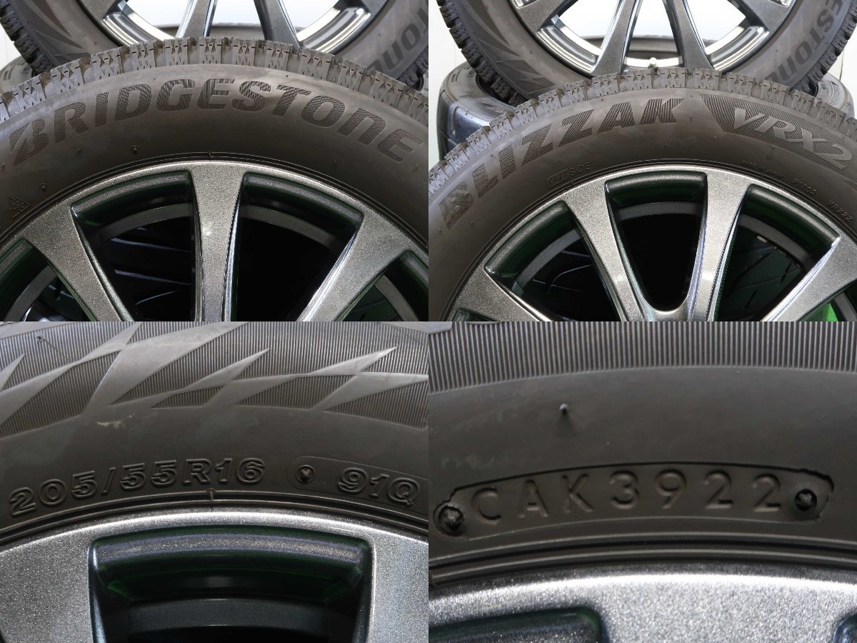 プリウス 205 55R16 インプレッサ 2020年バリ山スタッドレス 86 - 通販