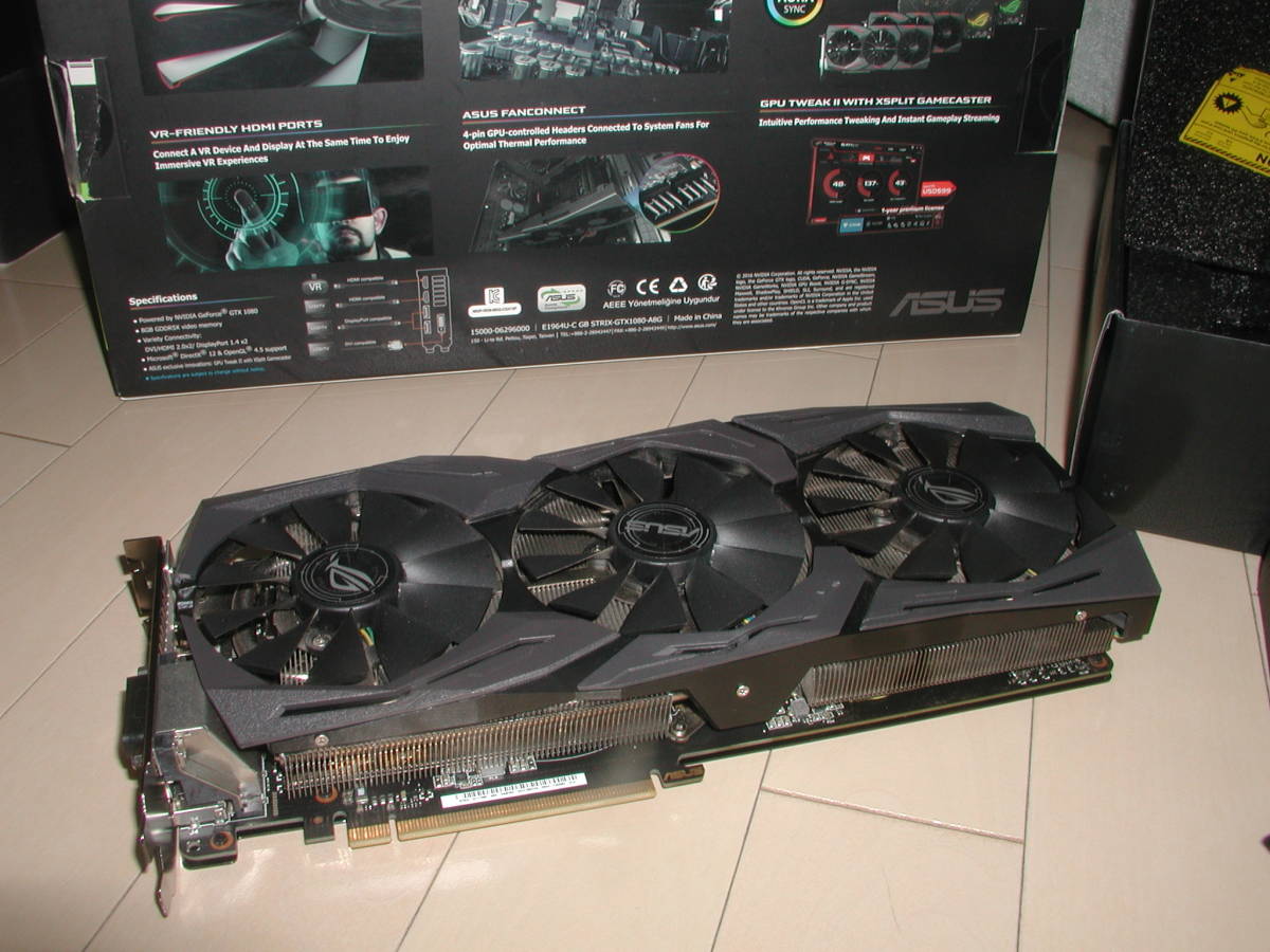AKiTiO】Node Titan eGPU 外付けGPU BOXボックス & 【ASUS】 GeForce