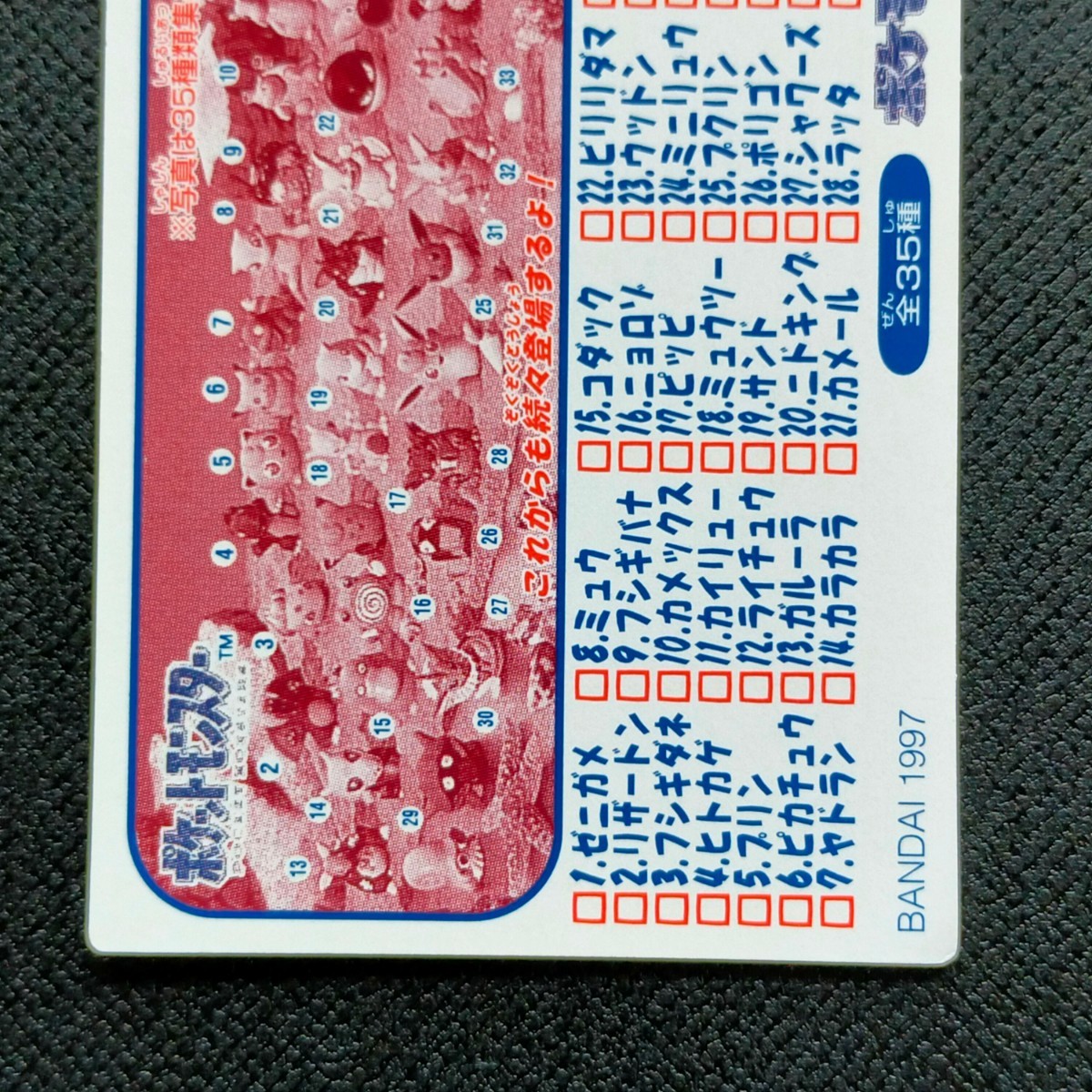 Bibian 比比昂- 1995年初期ナッシーポケモンキッズカード Bibian 比比昂- 1995年初期ナッシーポケモンキッズカード