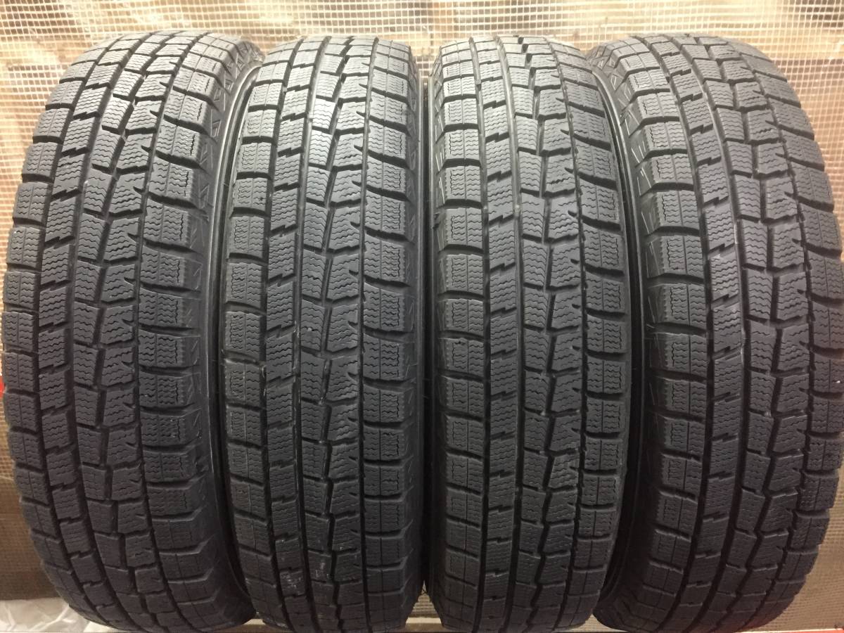 ★☆バリ山!! 155/80R13 ダンロップ WINTER MAXX WM01 4本セット!! 引取可 C560☆★_画像1