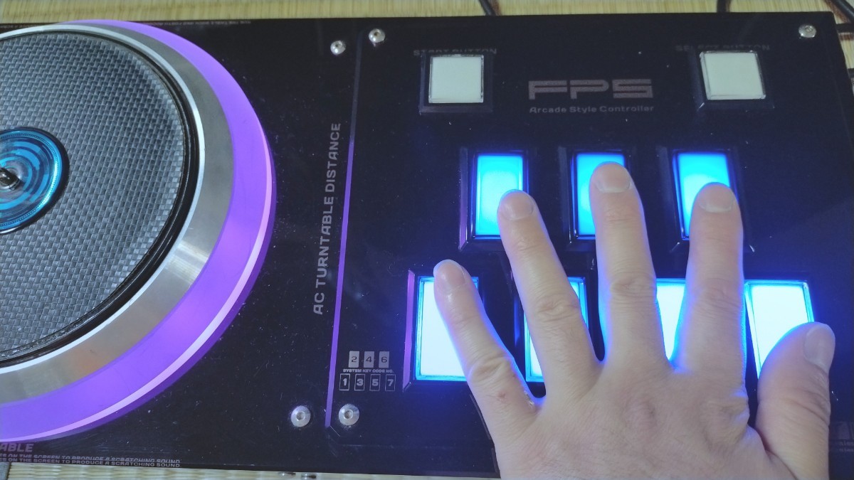 ビートマニア DAO 最新FPS コントローラー カスタム EMP 三和ボタン-