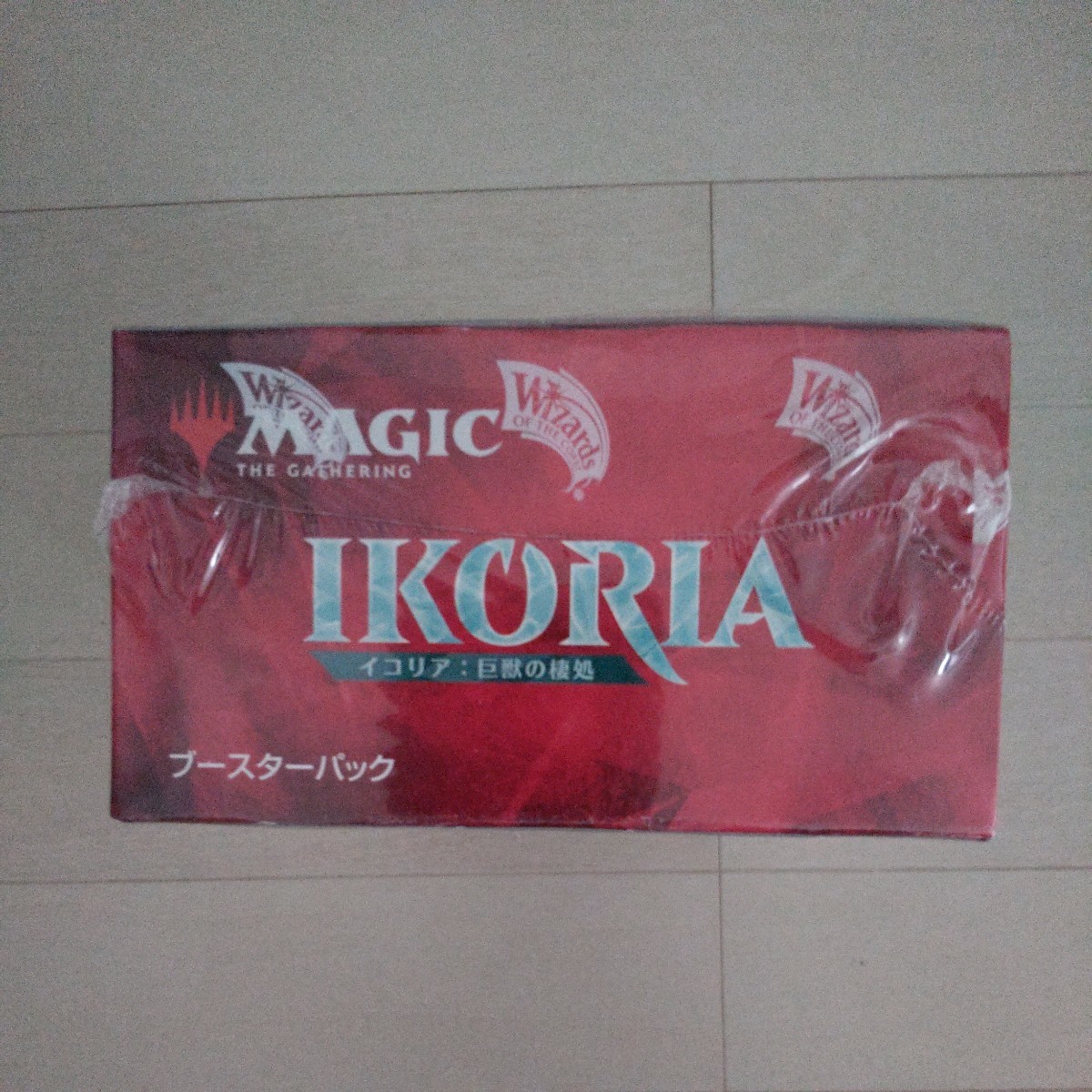 MTG Magic : The *gya The ring iko rear :... . place booster BOX Japanese edition [IKO] new goods unopened 