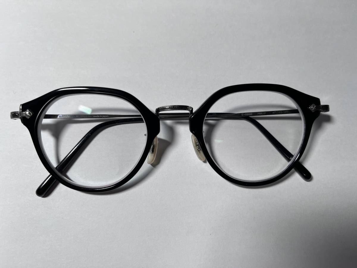 EYEVAN E-0508 PBK P 47ロ23-145 中古品 美品 アイバン アイヴァン