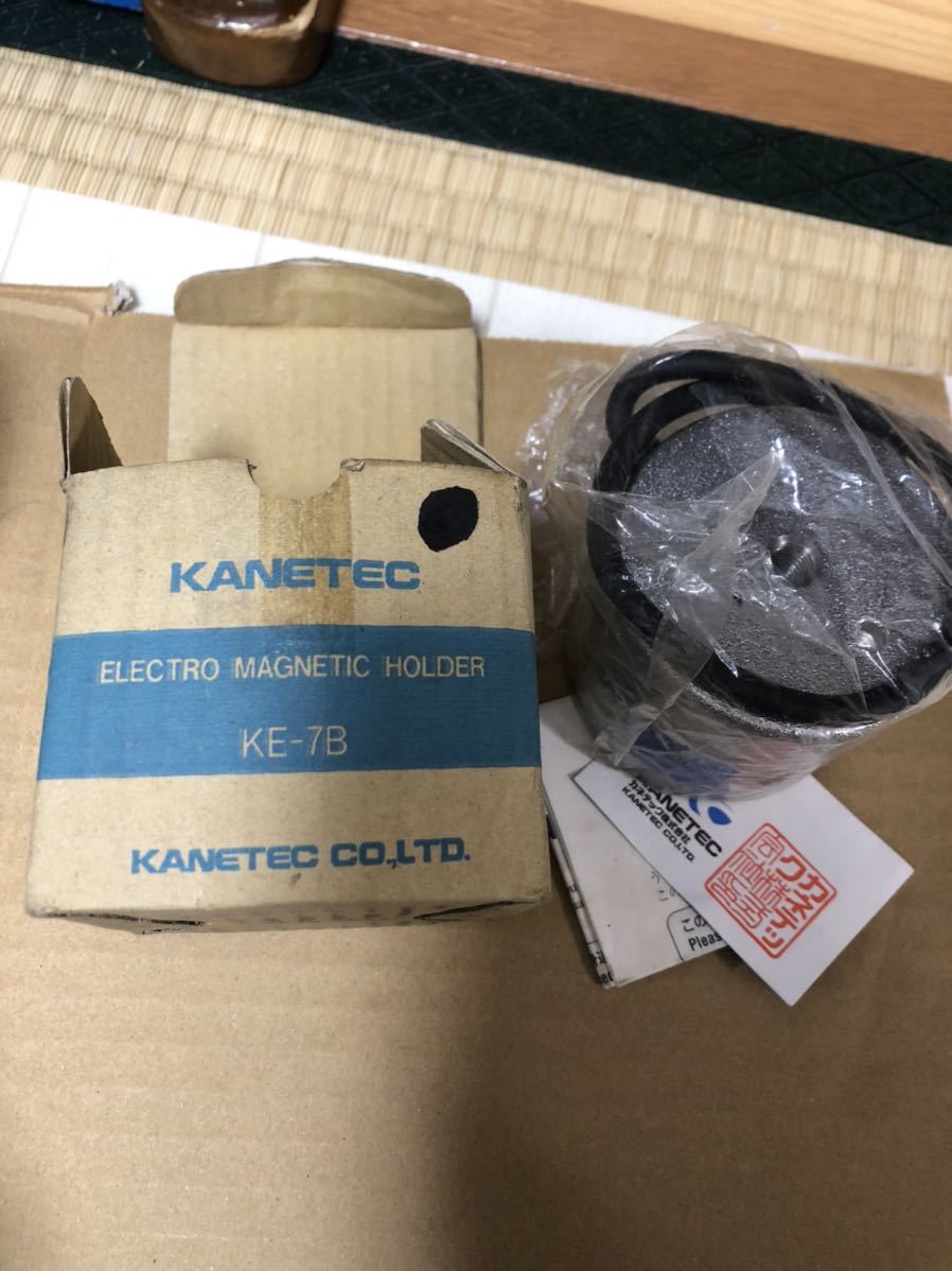 　KANETEC カネテック 電磁ホルダ KE-7B(///no.3)_画像1