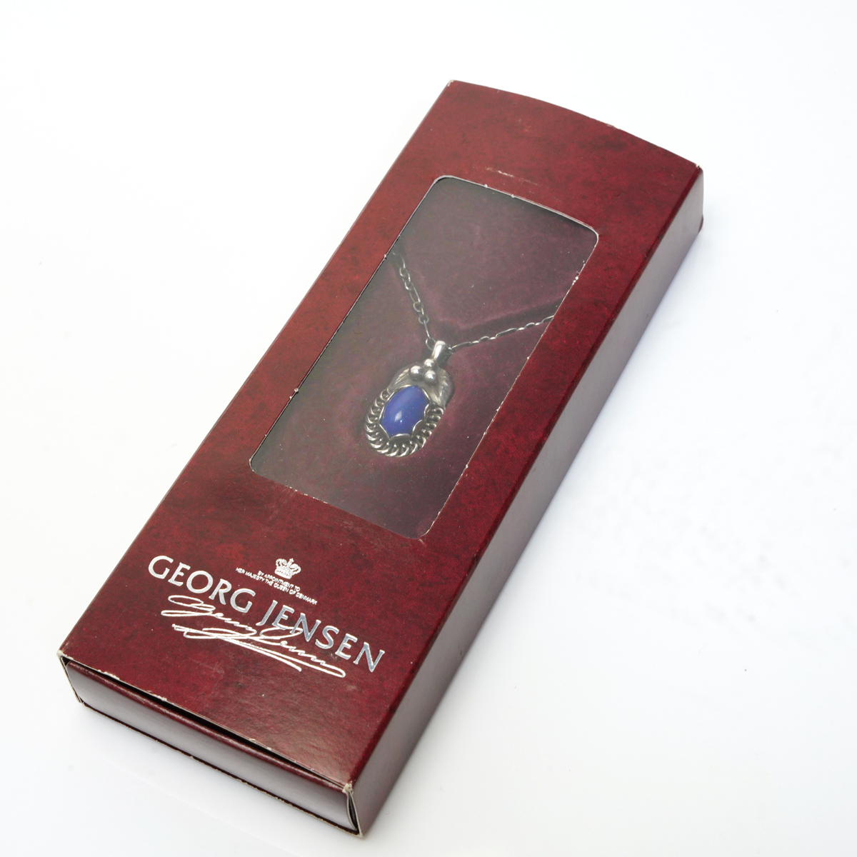 ジョージジェンセン 1992 ラピスラズリ ネックレス GEORG JENSEN