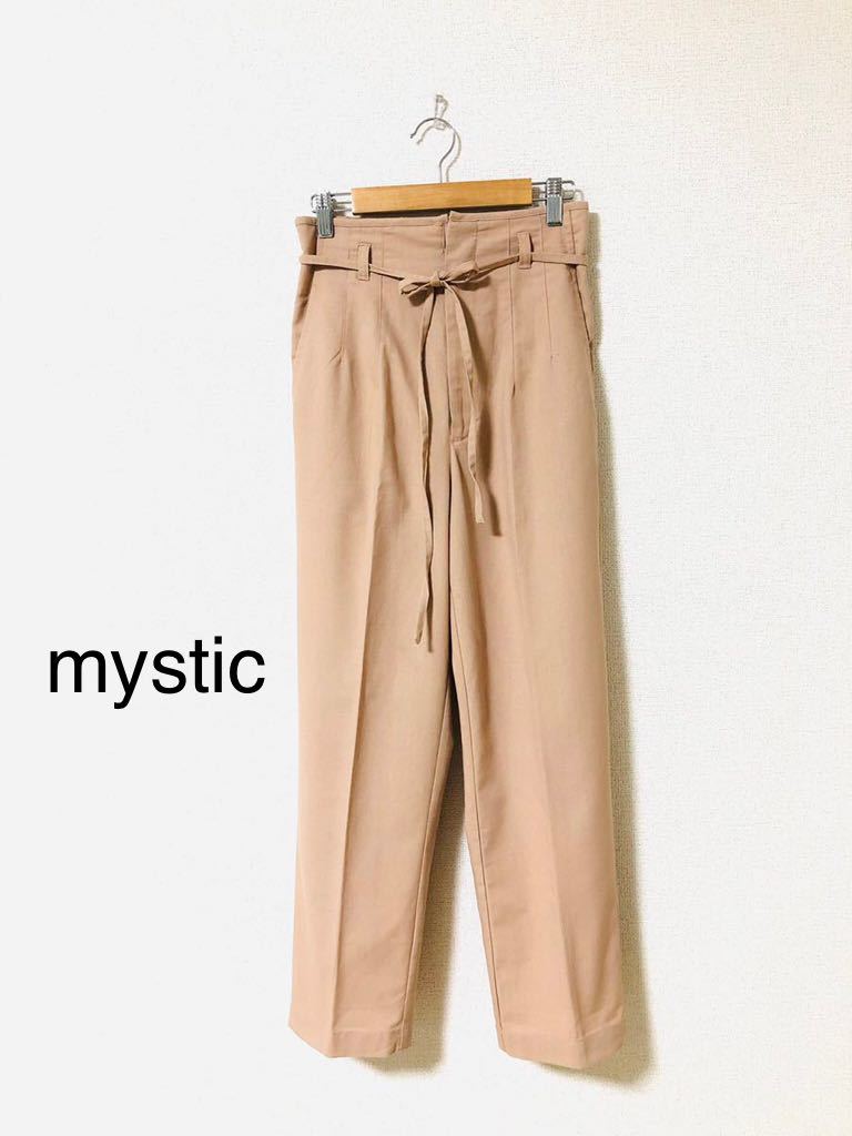 mystic ミスティック　ピンクベージュ　パンツ　ウエストゴム　サイズ1_画像1