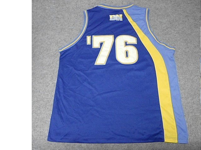 ＮＢＡ　デンバー・ナゲッツ　ユニフォーム　ＸＬ～ＸＸＬ　Ｇ－Ⅲ　スポーツ　ＢＩＧＭＡＮ　’７６ロゴ　美品_画像3