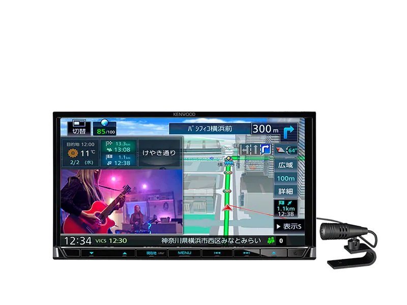 新品KENWOOD MDV-D709BT メモリーナビカーナビハイレゾ対応/専用