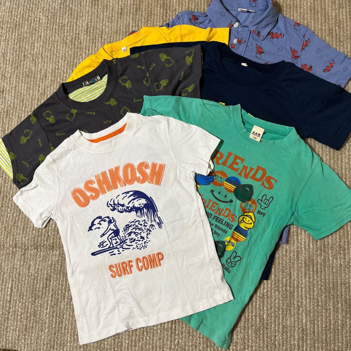 130㎝　Tシャツ&ポロシャツ　まとめ売り  