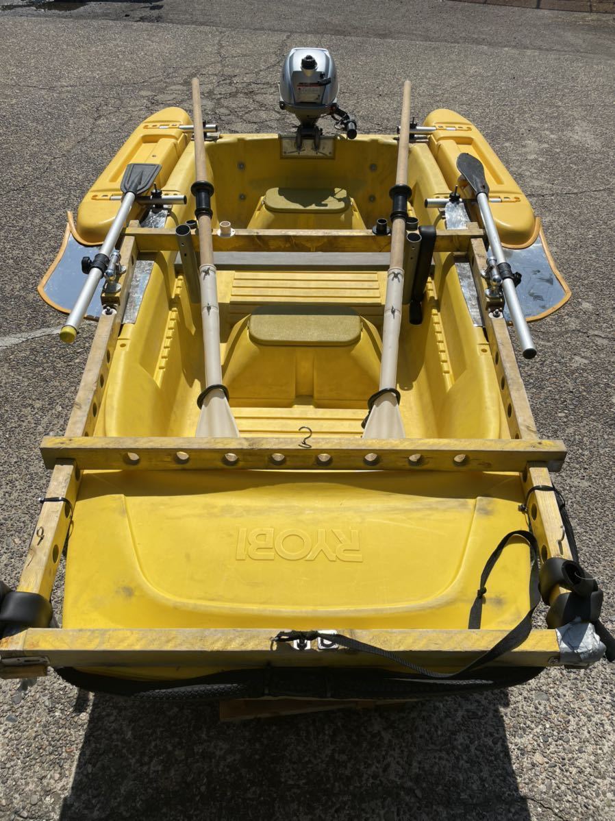 リョービ ボートエース ROB-25 ホンダ 2馬力セット 免許不要 引取限定