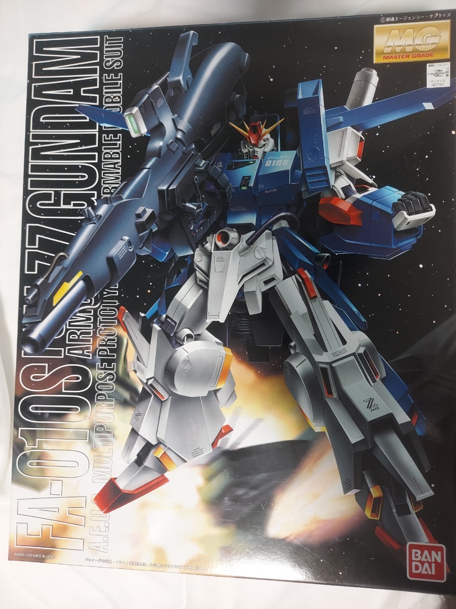 MG 1/100f lure ma- double ze-ta Gundam f lure ma-ZZ Gundam Mobile Suit Gundam ZZ Bandai not yet constructed 