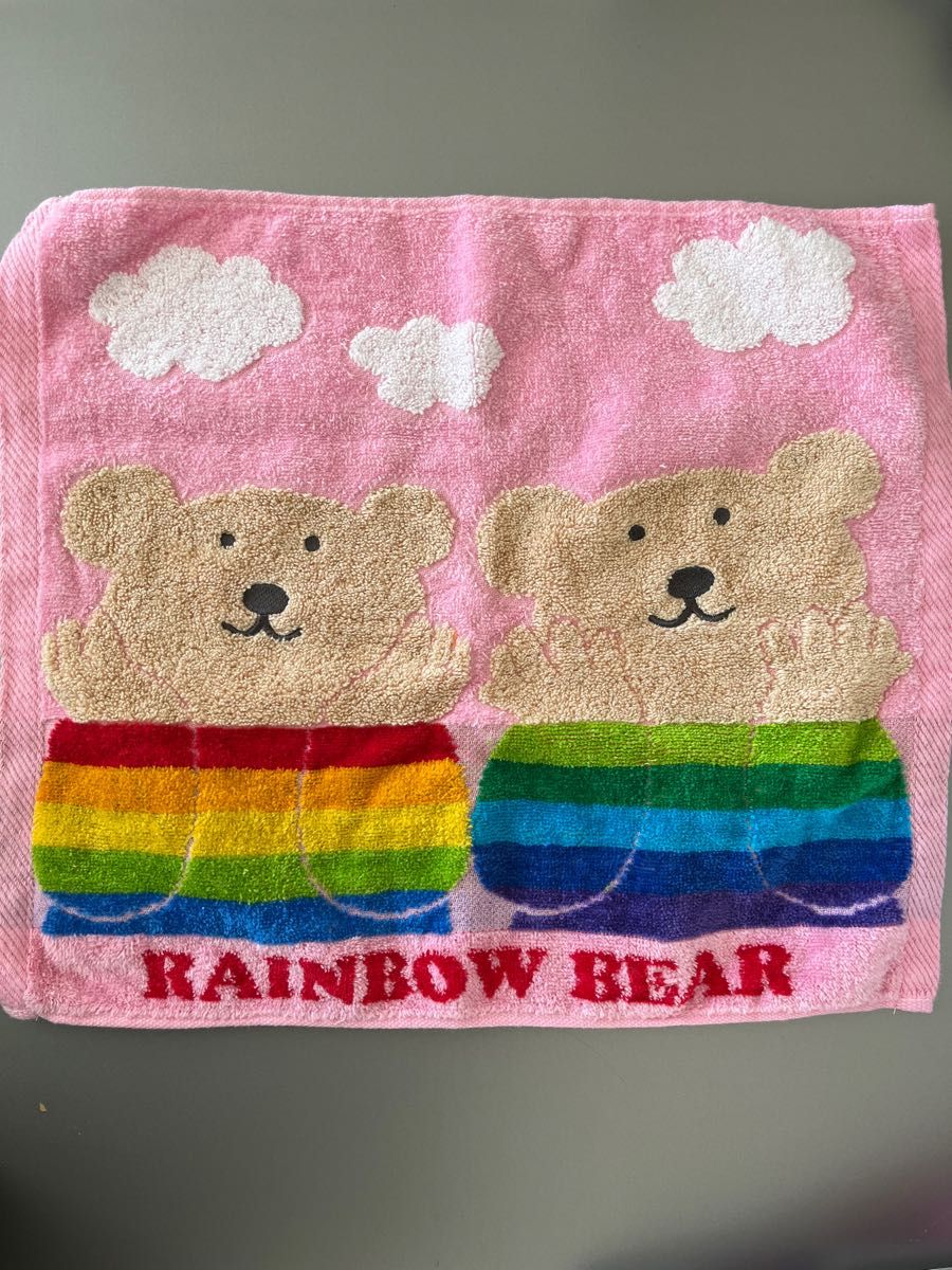 RAINBOWBEAR レインボーベア　今治タオル　フェイスタオル　新品