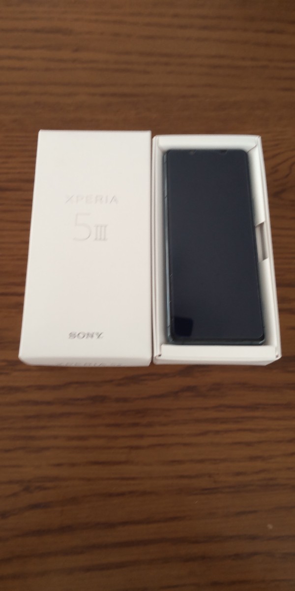 SONY XPERIA 5 III 国内SIMフリー版 XQ-BQ42 グリーン 残債なし www