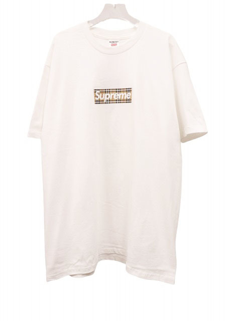 シュプリーム SUPREME 22SS Burberry Box Logo Tee バーバリー
