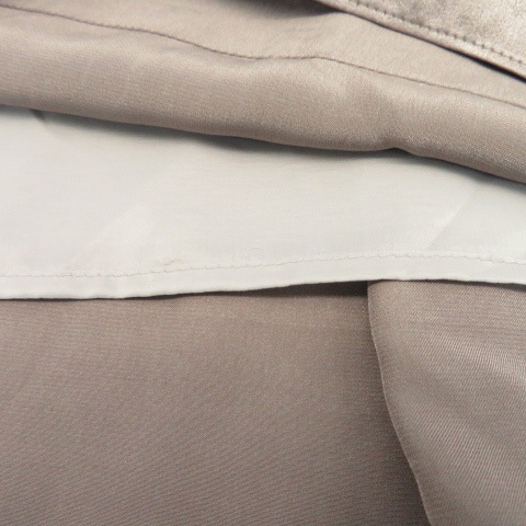  Untitled UNTITLED flair юбка юбка в сборку колено длина одноцветный 2 угольно-серый /YK6 женский 