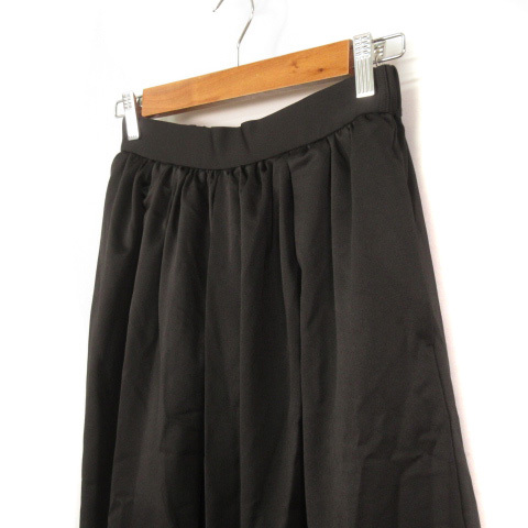  не использовался товар a-*ve*ve стандартный Michel Klein a.v.v standard брюки широкий гаучо стрейч M чёрный черный женский 
