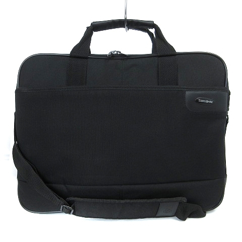 サムソナイト Samsonite ビジネスバッグ 2way ショルダー 多収納 黒 ブラック 鞄 ■SM0 メンズ