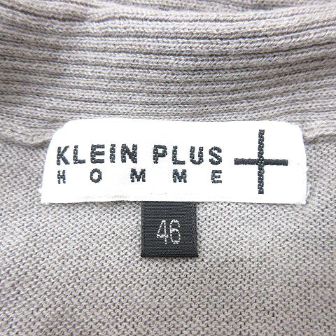  зажим ryus Michel Klein KLEIN PLUS HOMME кардиган вязаный 46 серый /MN #MO мужской 