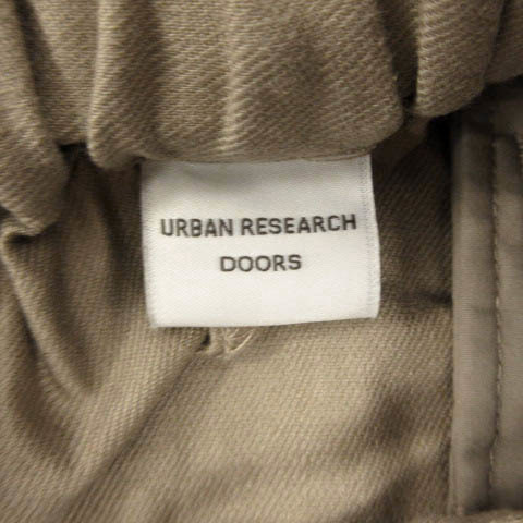 アーバンリサーチ ドアーズ URBAN RESEARCH DOORS パンツ テーパード ウエストゴム リネン混 ベージュ系 ベージュブラウン M_画像8
