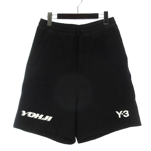 ワイスリー Y-3 22AW U GFX SHORTS ショートパンツ ロゴ IB8612 ブラック S メンズ