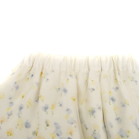  Payton Place PEYTON PLACE flair юбка мини длина цветочный принт M многоцветный "теплый" белый /HO24 женский 