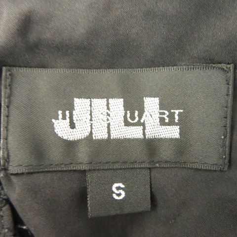  Jill bai Jill Stuart JILL by JILLSTUART cut and sewn короткий рукав U шея точка рисунок цветочный принт вышивка S чёрный черный /YK23 женский 