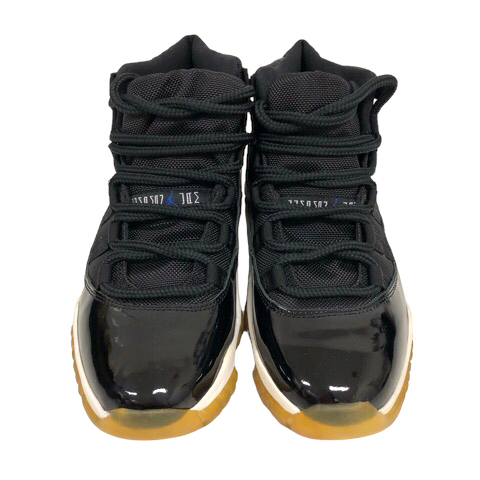 ナイキ NIKE AIR JORDAN 11 RETRO 136046-041 レトロ エアジョーダン スニーカー ワンポイントロゴ 25.5 黒 ブラック メンズ_画像2