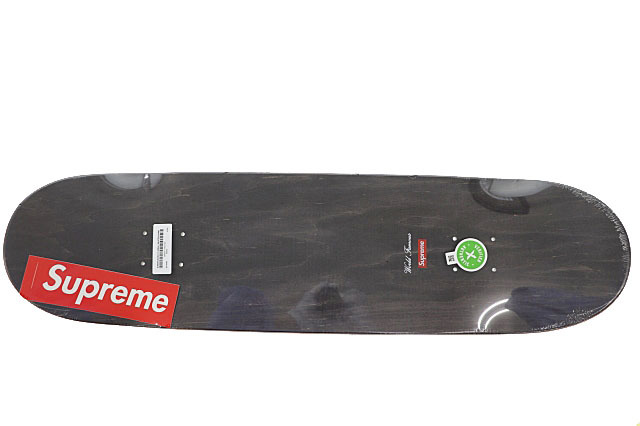 シュプリーム SUPREME 19SS Airbrushed Floral Skateboard エアーブラッシュド フローラル スケートボード スケボー デッキ 白 ホワイト ☆_画像1