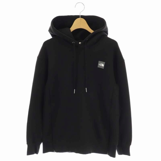 ザノースフェイス THE NORTH FACE Oversized Sweat オーバーサイズドスウェット パーカー プルオーバー フード M 黒 ブラック NTW62232_画像1