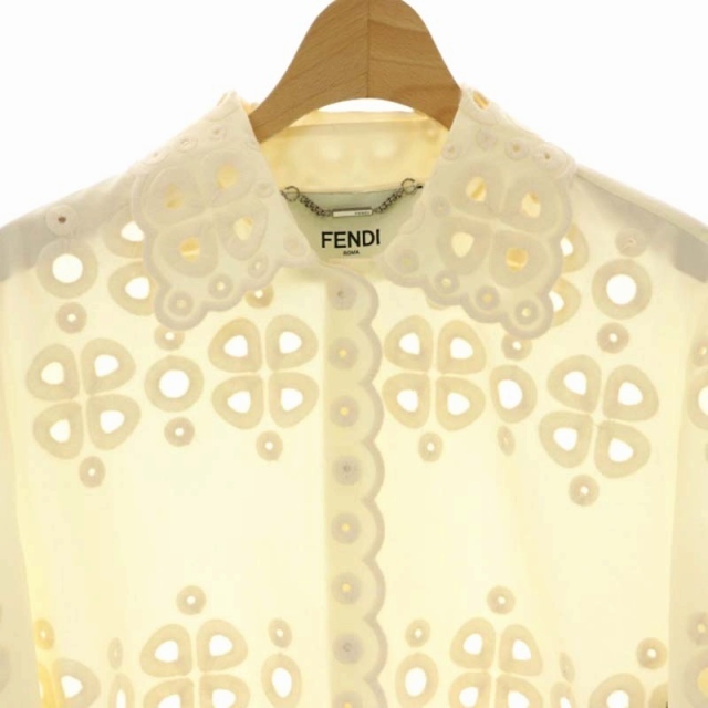 2022 新作】 七分袖 カットワークポンチョ風ジャケット FENDI