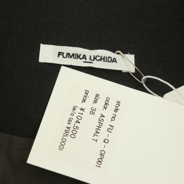 玄関先迄納品 ウール FUMIKA_UCHIDA ウチダ フミカ ボトルネック FU-Q