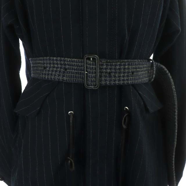 サカイ sacai 再構築 ツイード ウール ドッキング モッズコート