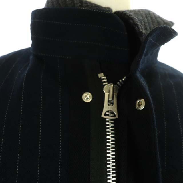 サカイ sacai 再構築 ツイード ウール ドッキング モッズコート