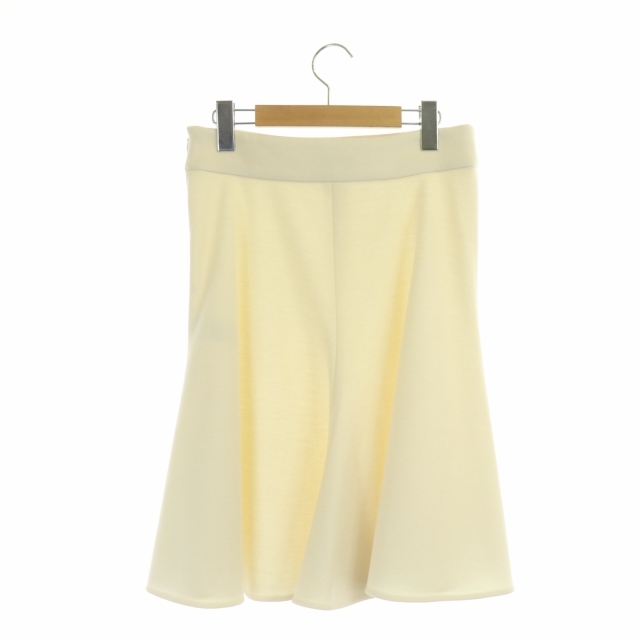 verumeiyupa- Iena VERMEIL par iena 22AW jersey flair skirt knees height 38 white /IA #OS lady's 