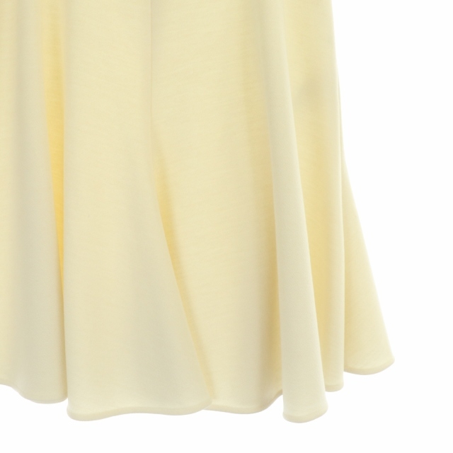 verumeiyupa- Iena VERMEIL par iena 22AW jersey flair skirt knees height 38 white /IA #OS lady's 