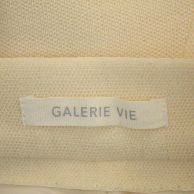  Galerie Vie Tomorrowland стрейч молдинг s gold конические брюки широкий tuck шерсть 36 слоновая кость /DO #OS женский 