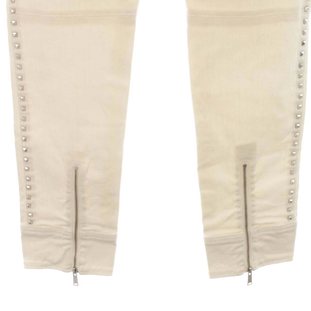  Dsquared DSQUARED2 Denim брюки джинсы заклепки тонкий обтягивающий Италия производства 40 белый белый /DK #GY09 женский 