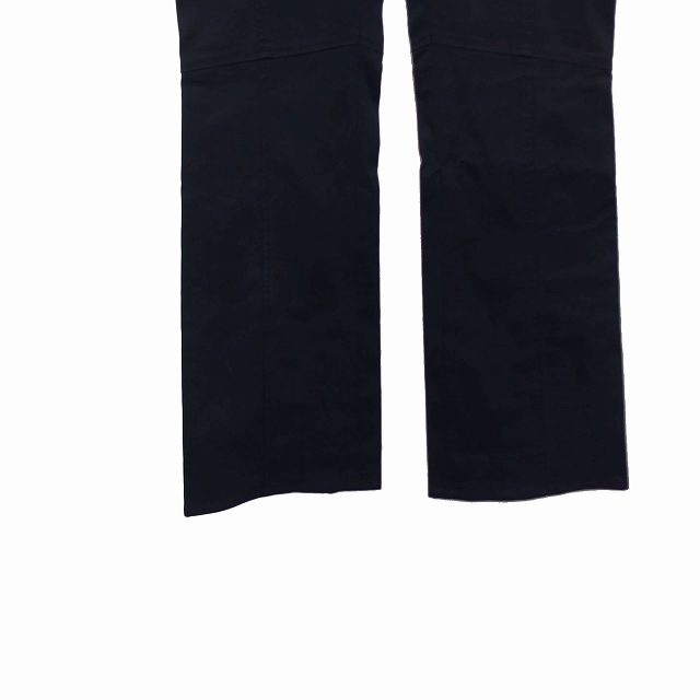  Untitled UNTITLED pants flare pants cotton simple 2 black black /KT28 lady's 